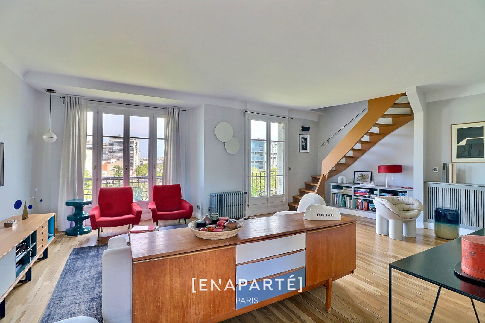 BOULOGNE - JARDINS ALBERT KAHN -SUPERBE DUPLEX - DERNIER ETAGE
