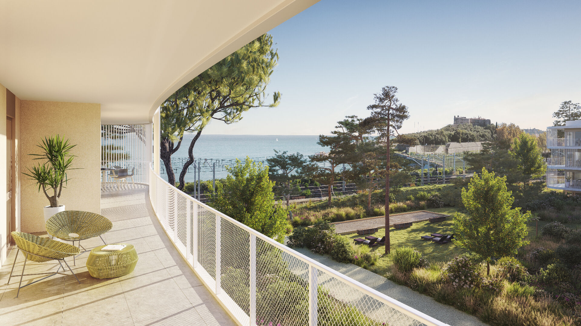 Photo Appartement Antibes 2 pièce(s) Front de Mer image 2/3