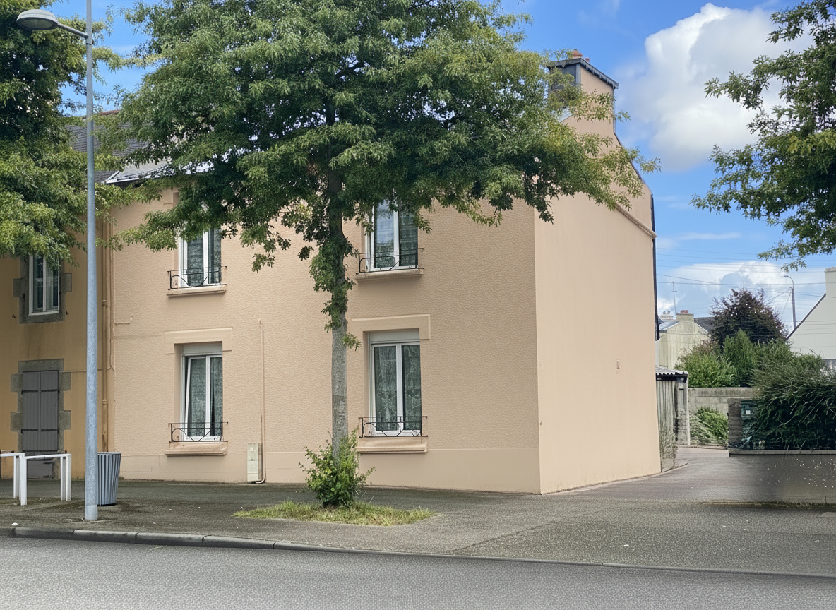 À vendre - Maison T6 à Brest - Jardin & stationnement