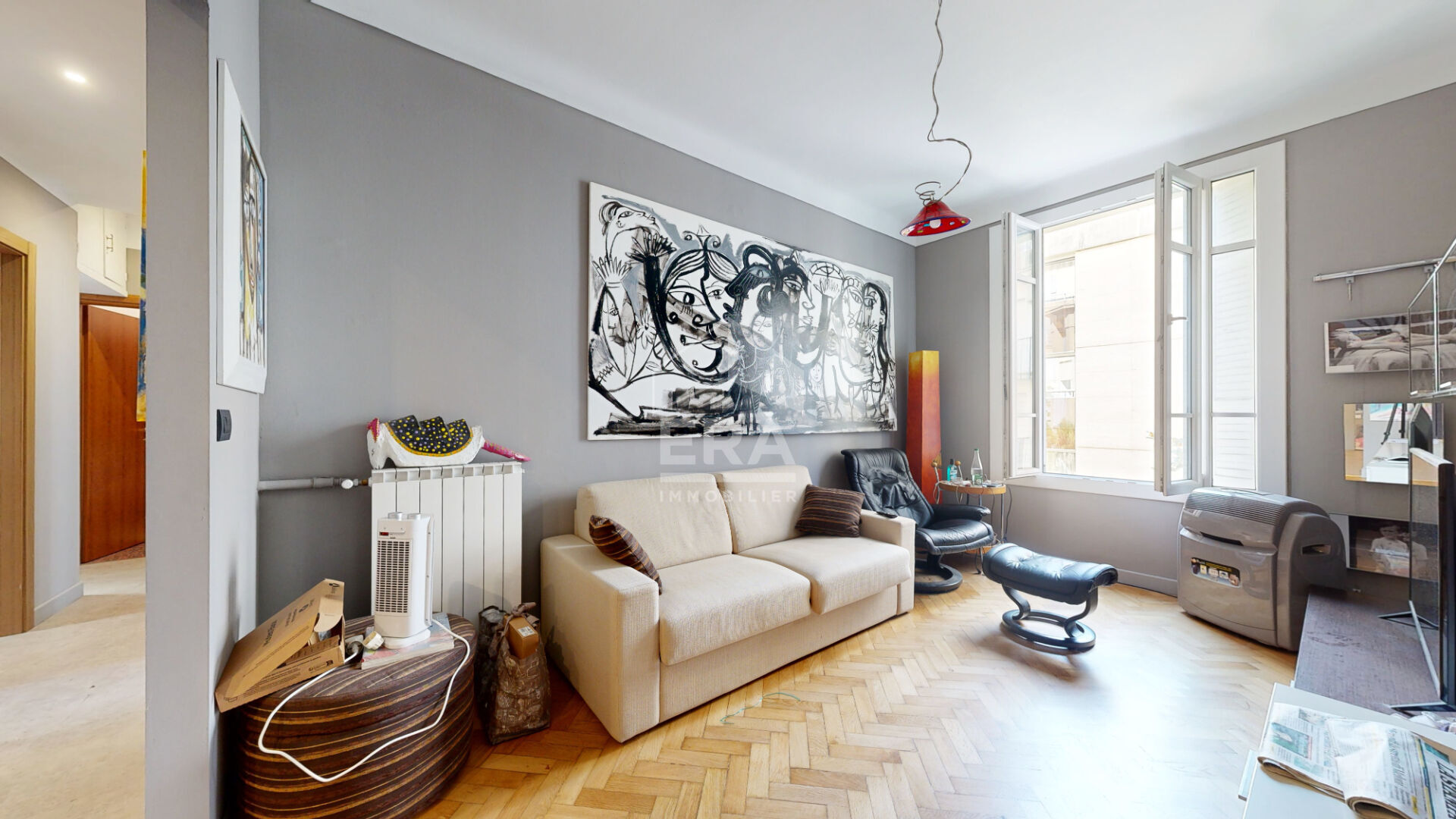 NICE - PROMENADE DES ANGLAIS / RUE DE FRANCE : CHARMANT 4 PIÈCES AU CALME