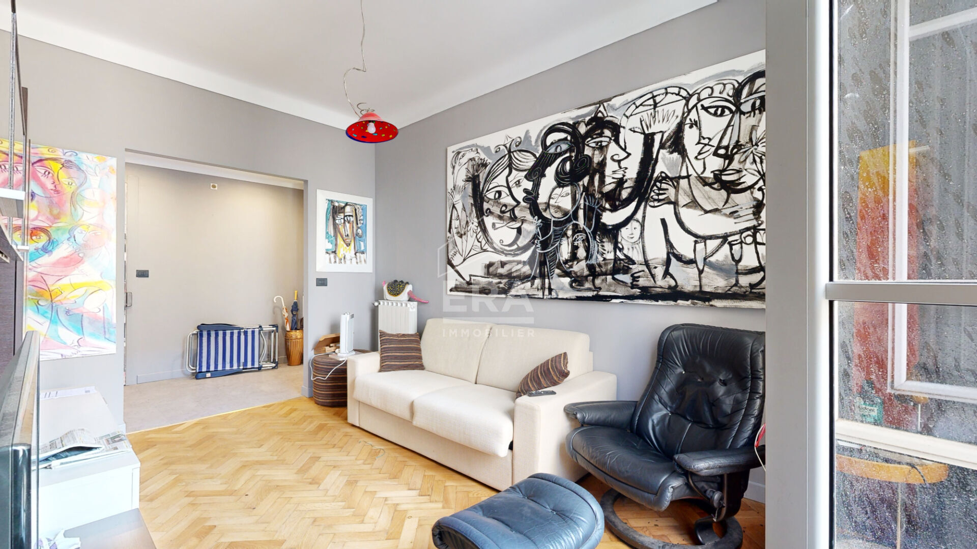 Photo NICE - PROMENADE DES ANGLAIS / RUE DE FRANCE : CHARMANT 4 PIÈCES AU CALME image 3/6