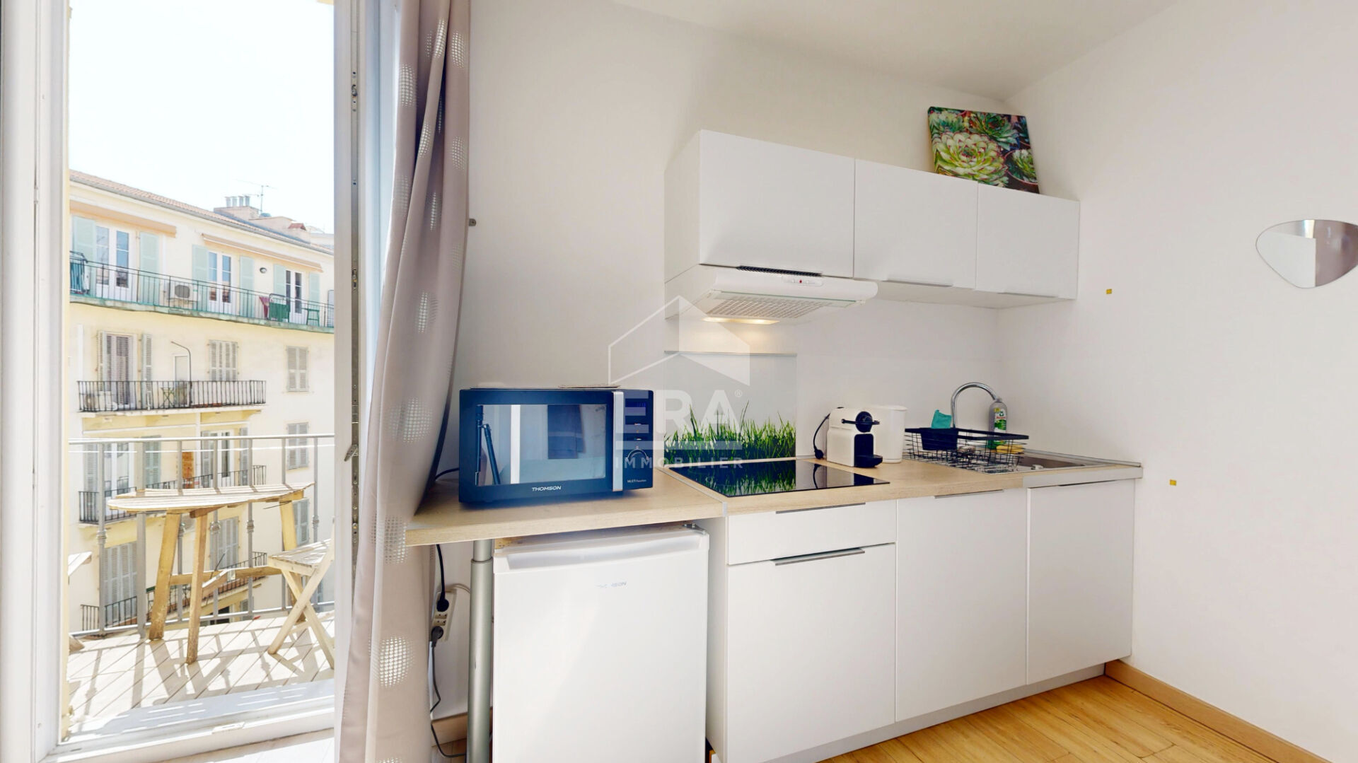 Photo NICE - CENTRE-VILLE / GIOFFREDO : CHARMANT STUDIO AVEC BALCON AU SUD image 4/6