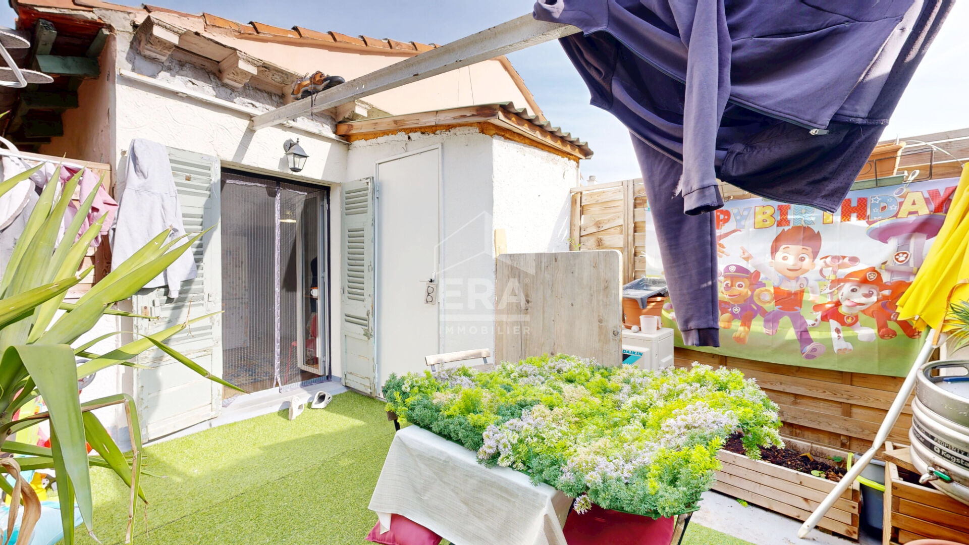 Photo NICE - FLEURS / F. GROSSO : JOLI 2 PIÈCES EN DERNIER ÉTAGE AVEC TERRASSE EXPOSÉE SUD VENDU LOUE image 3/6