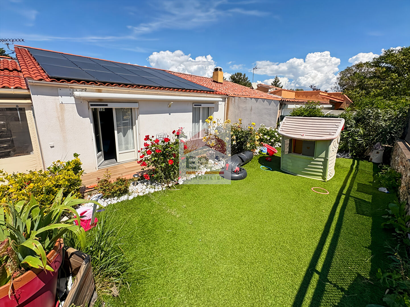 EXCLUSIVITE - Les Pennes Mirabeau - Maison T4 avec jardin et piscine  et garage au CALME ABSOLU