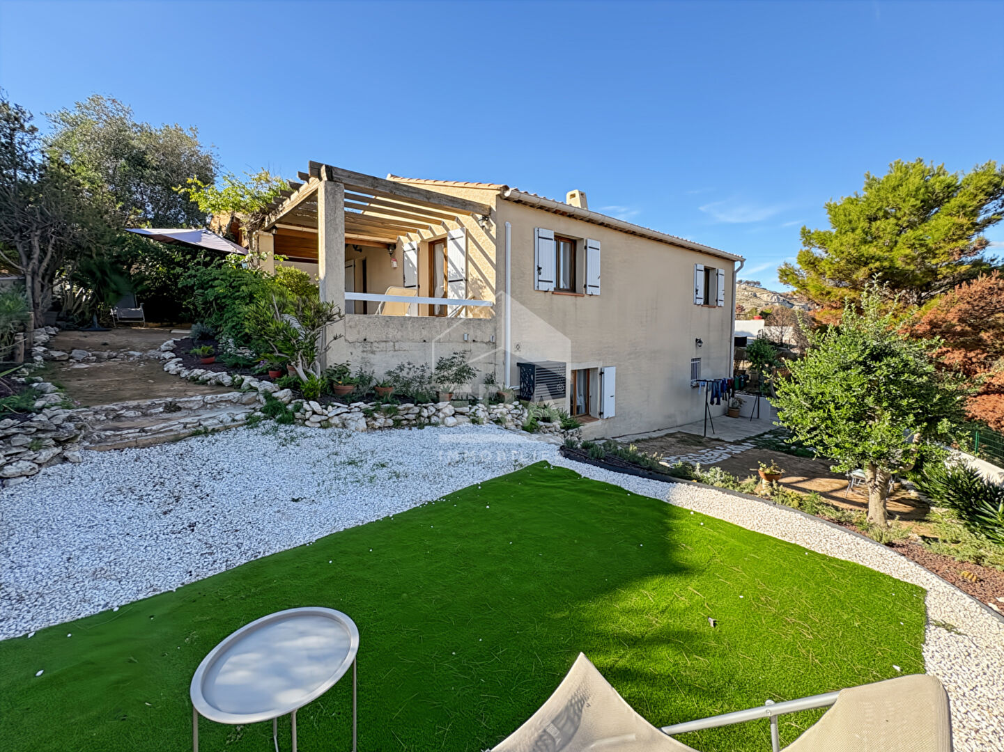 Marseille 16ème - Maison T5 de 107,10m2 avec jardin au calme