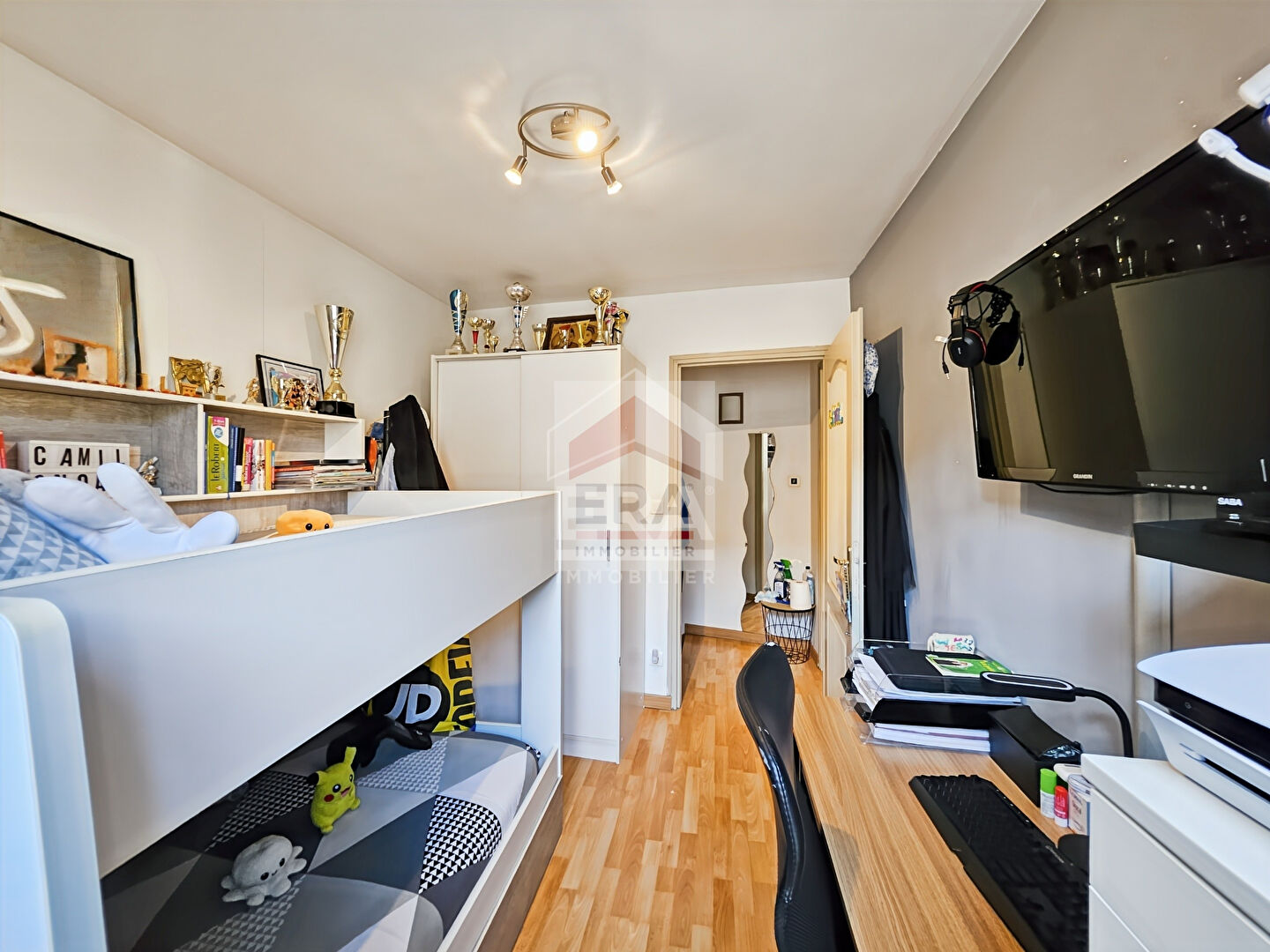 Photo MARSEILLE 14e -Quartier Bon Secours -Appartement T3 - 56,70 m² + véranda + garage -Vendu loué image 6/6