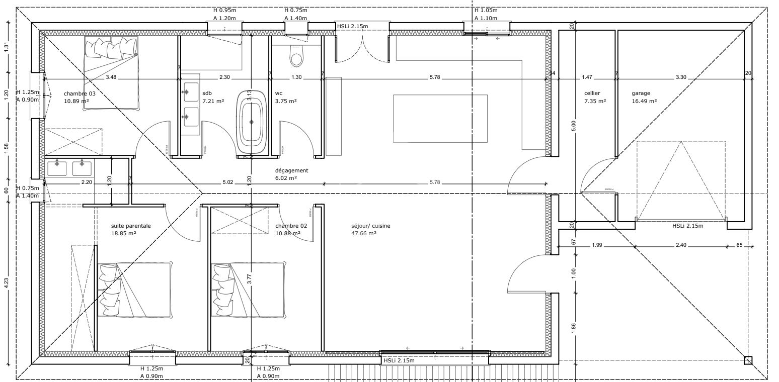 Photo EXCLUSIVITÉ : Maison Neuve - Plein pied - Boueilh Boueilho Lasque image 2/4