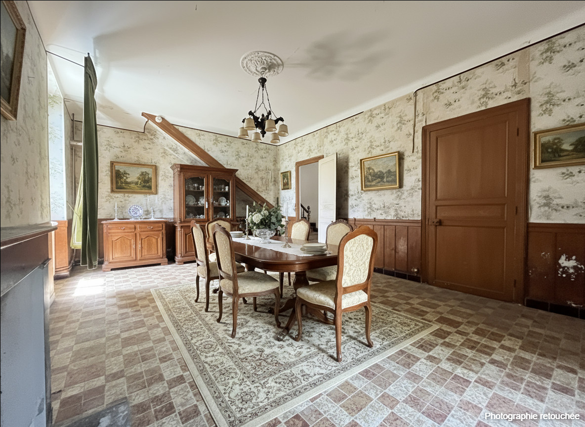 Exclusivité ERA: SENDETS : Maison de caractère à rénover. 202,5 m² + combles aménageables