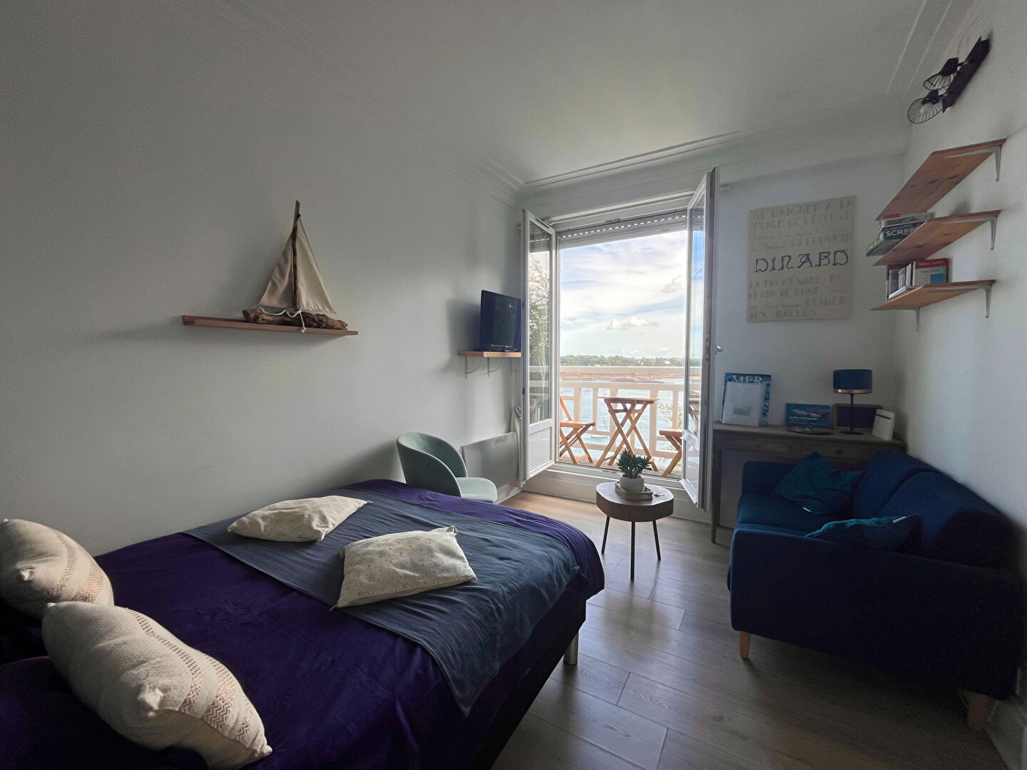 Photo Appartement VUE MER Dinard 1 pièce(s) 22 m2 + CAVE image 3/6