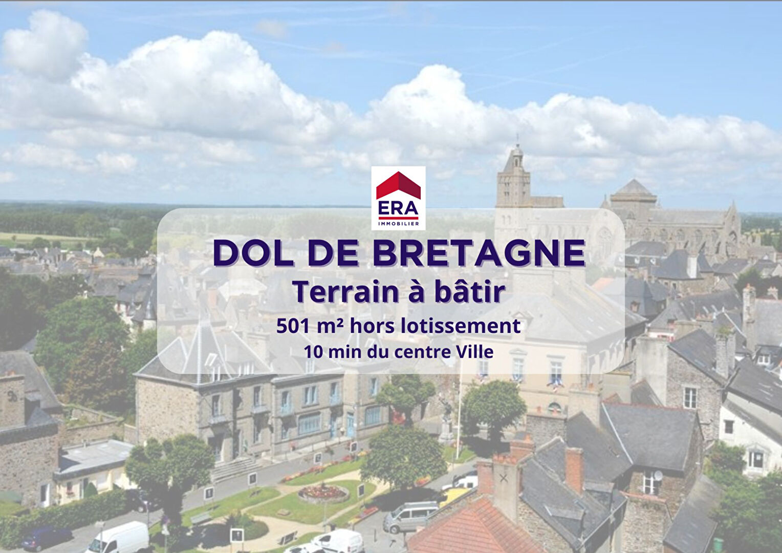 A VENDRE Terrain Dol De Bretagne 501m2