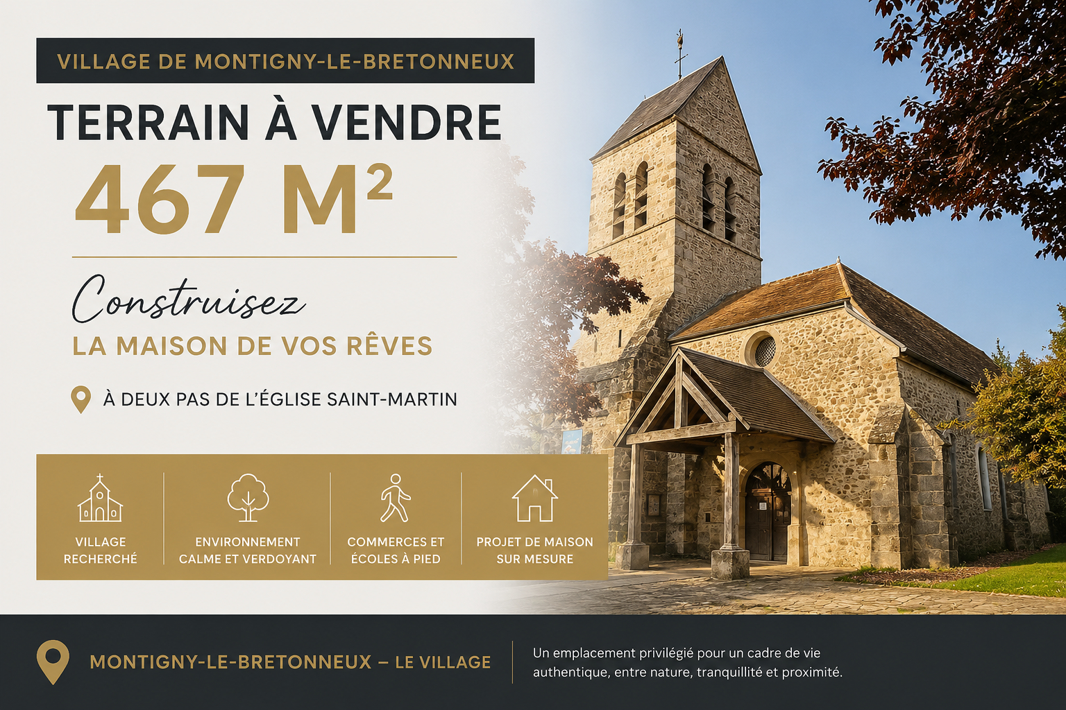 Terrain Montigny Le Bx