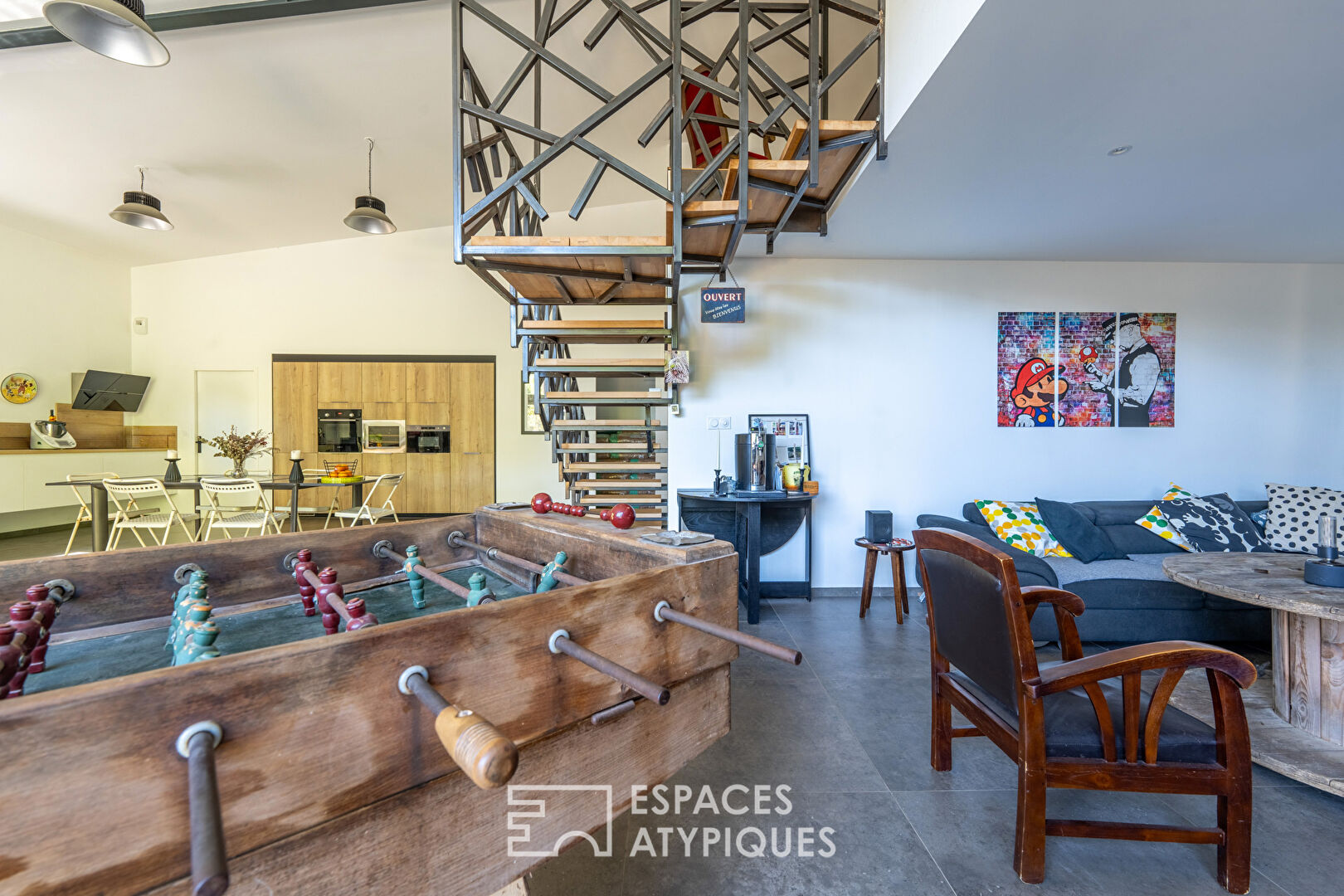 Photo L'ancien hangar réhabilité en loft image 2/6