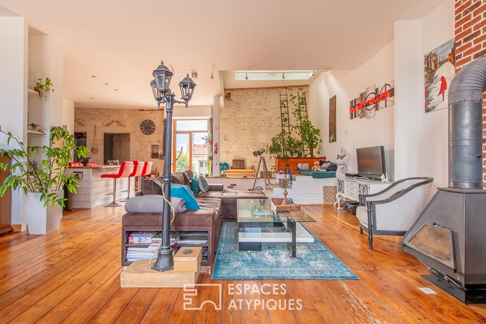 Maison bourgeoise rénovée en coeur de ville avec studio