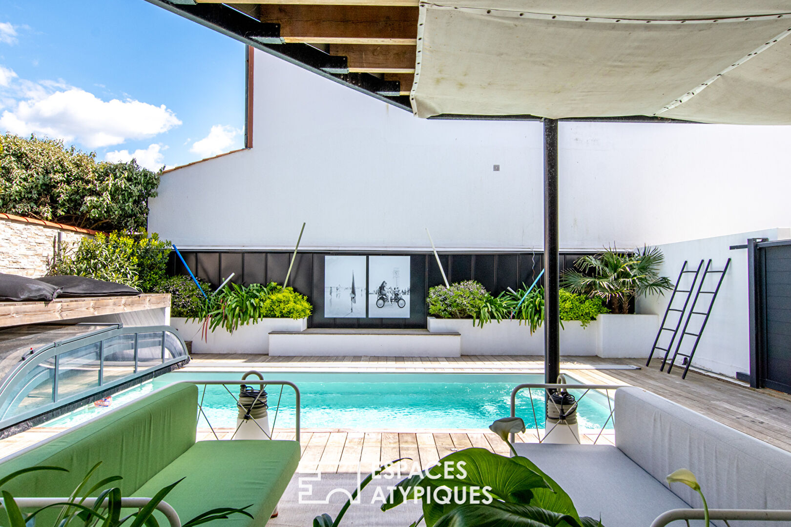 Photo Villa contemporaine avec piscine, à deux pas de la mer image 2/6