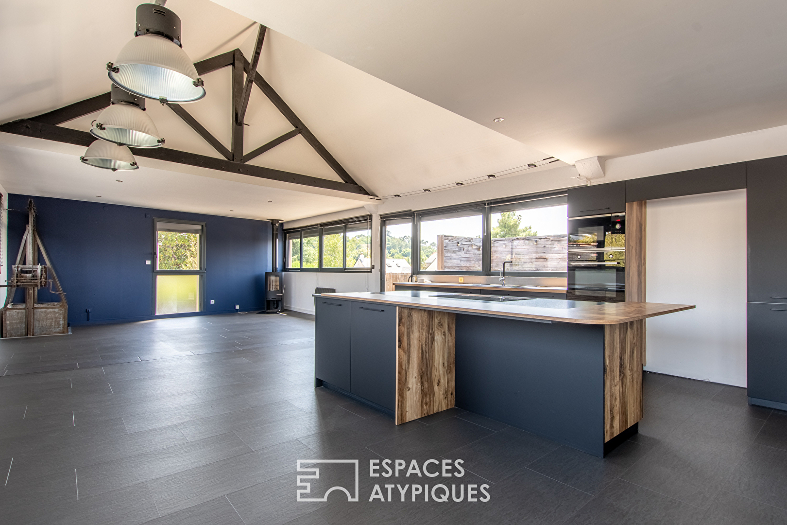 L'ancienne forge réinventée en loft