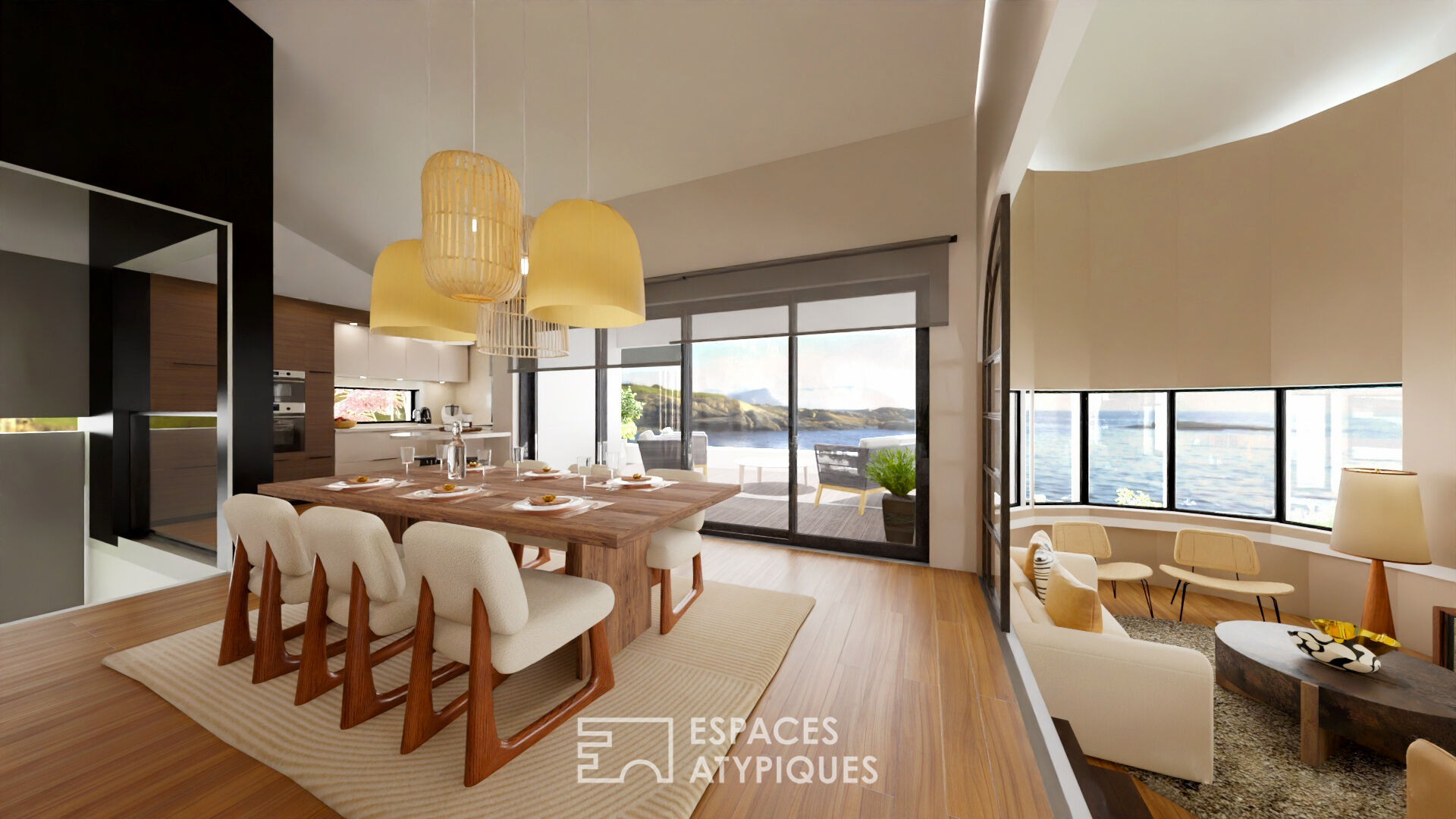 Photo Villa rénovée front de mer avec piscine image 2/3