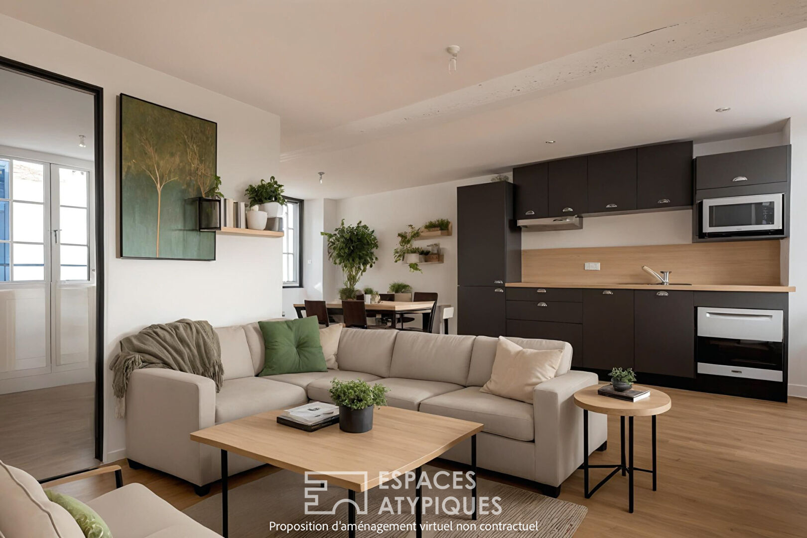 Appartement de caractère au coeur de l'île