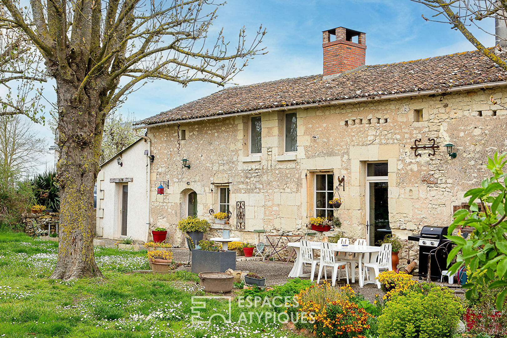 Longère chaleureuse et intimiste