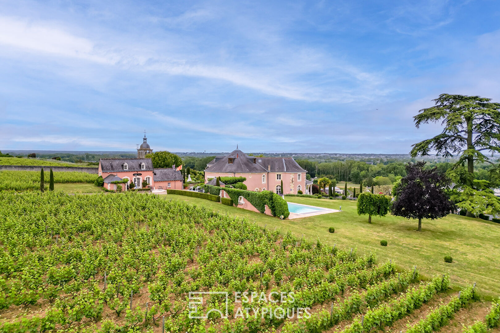 Propriété de charme avec parc, dépendances et vignoble