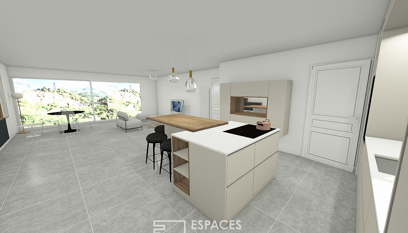 Photo Appartement avec terrasse Panoramique sur la Maine image 3/4