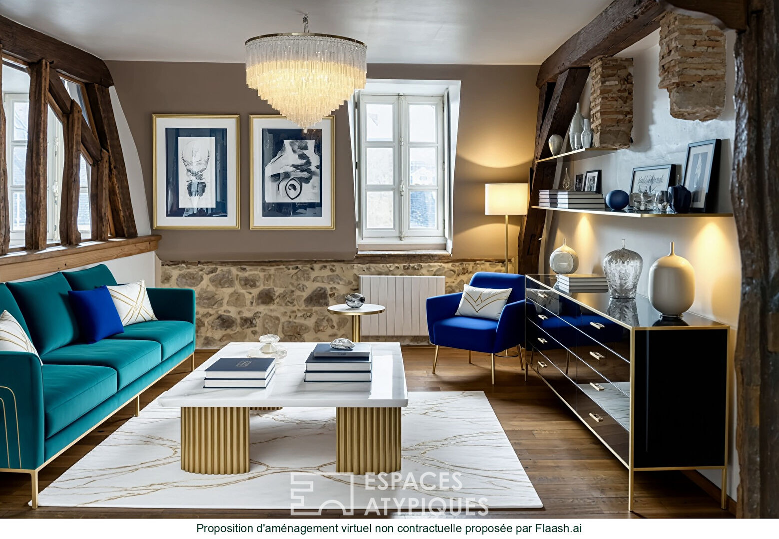 Un duplex de charme au coeur de la Cité Plantagenêt