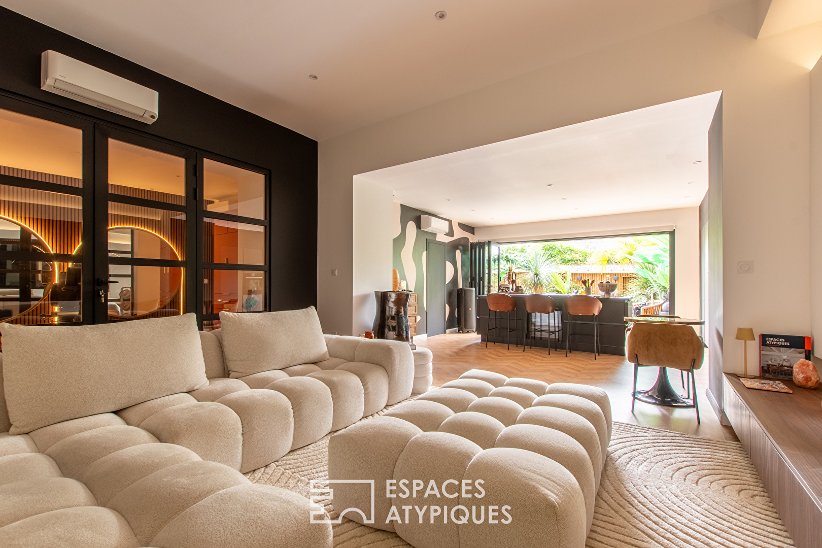 Le charme d'un appartement loft dans une demeure du XIX? siècle