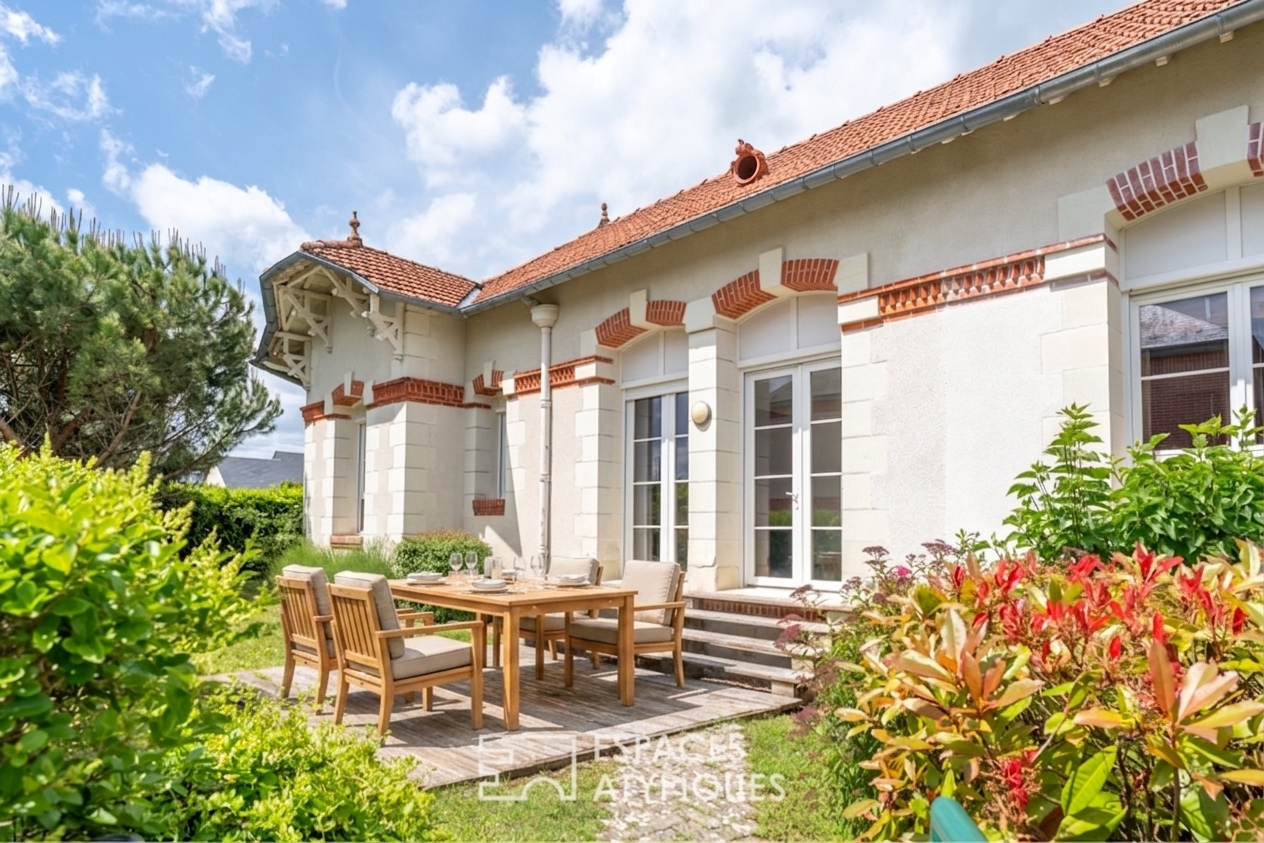 Appartement esprit maison avec jardin dans bâtisse historique