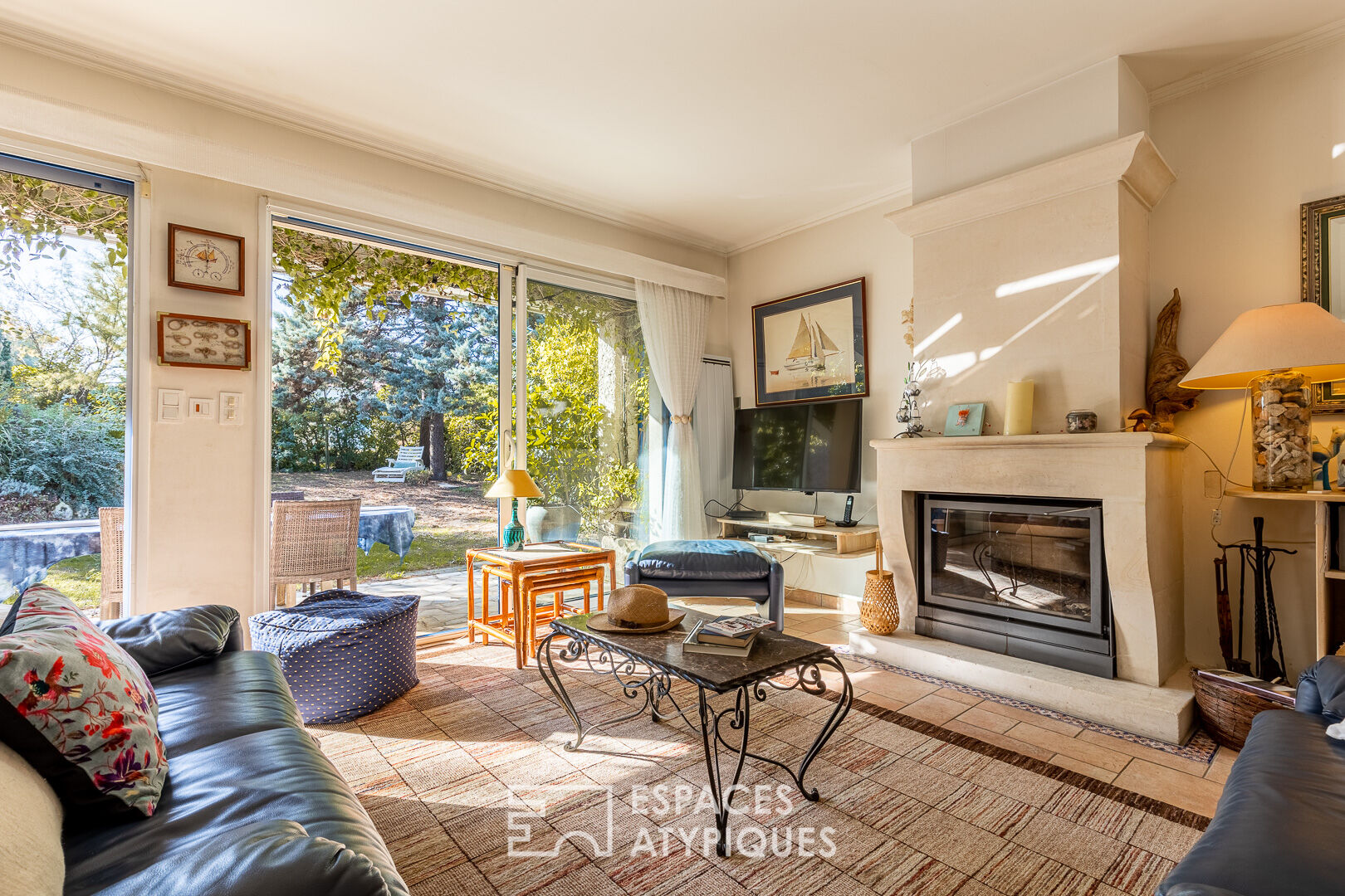 Villa familiale et son jardin d'hiver