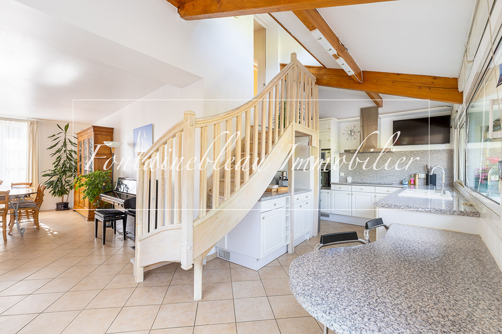 Photo Maison et jardin - Samoreau 7 pièce(s) 210 m2 environ, Maison Familiale de caractère image 2/6