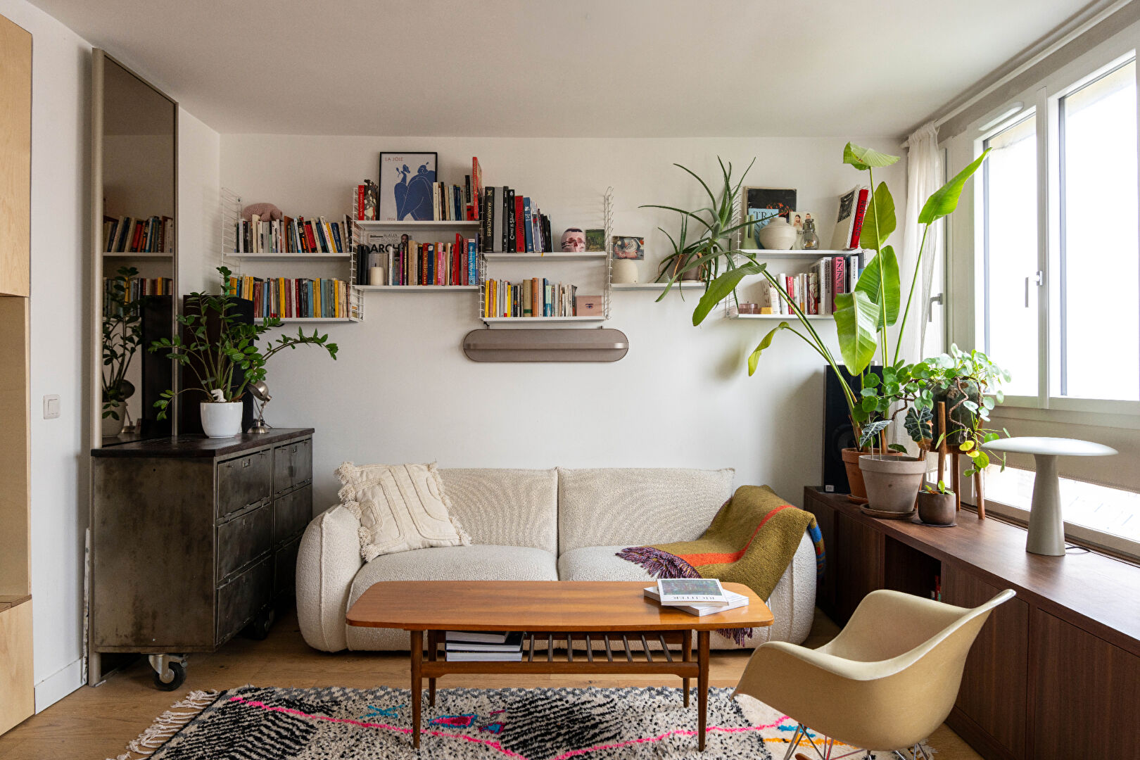 Paris 19e - 46m² - 2p. - 1ch.