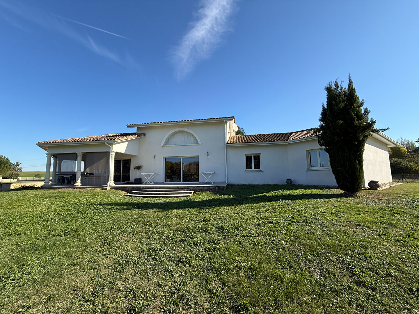 Belle maison contemporaine de plain pied