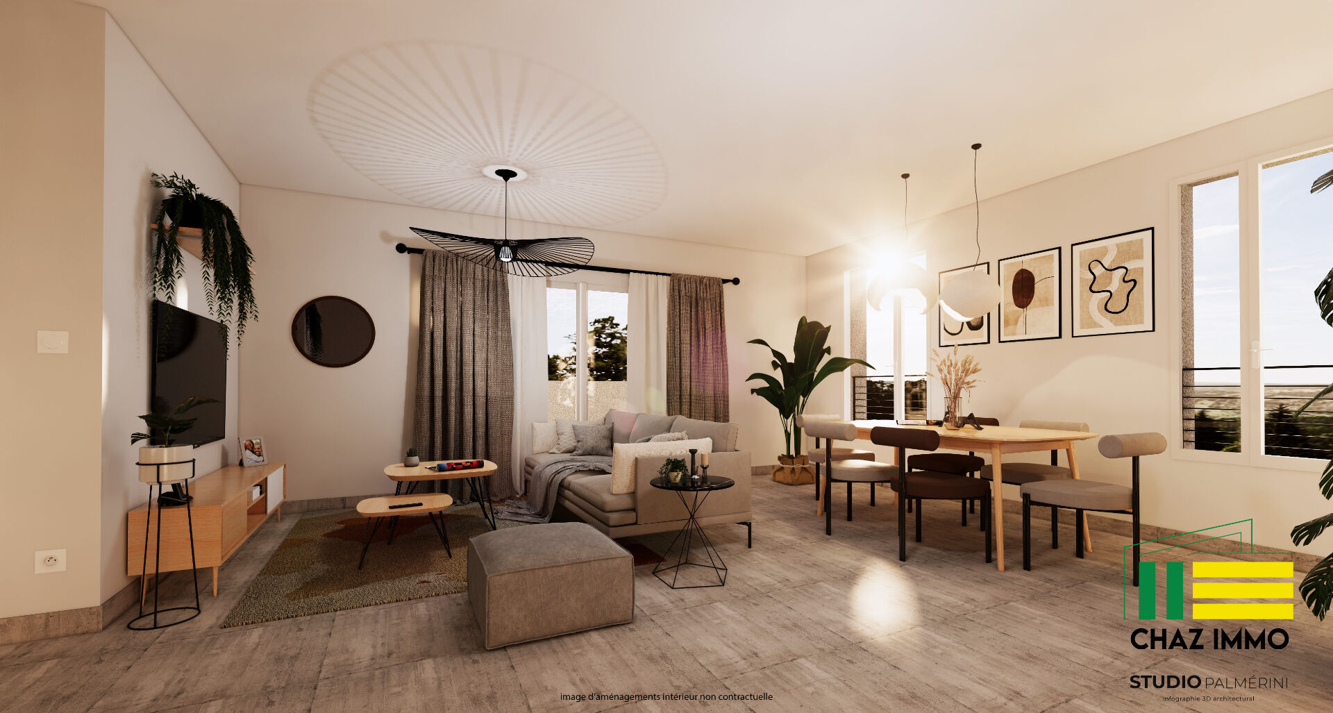 Photo Appartement T2 de 51.6m2 Le Clos du Parc image 1/6