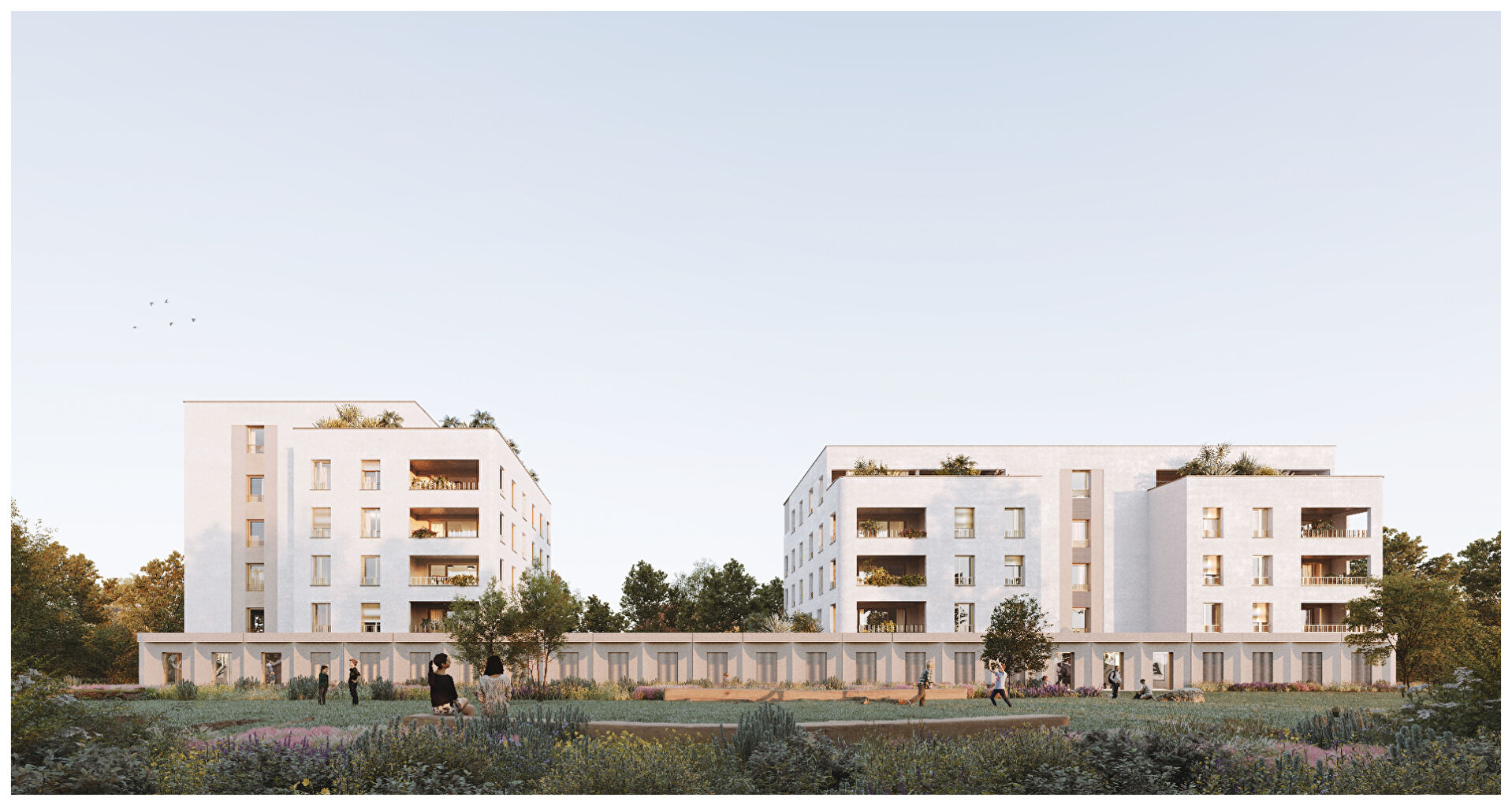 Photo Appartement T2 de 51.6m2 Le Clos du Parc image 3/6