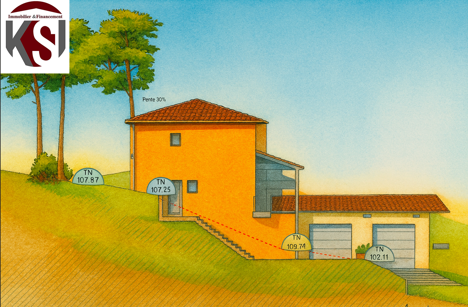 SEILLONS EXCLUSIVITE TERRAIN CONSTRUCTIBLE DE 700 M2