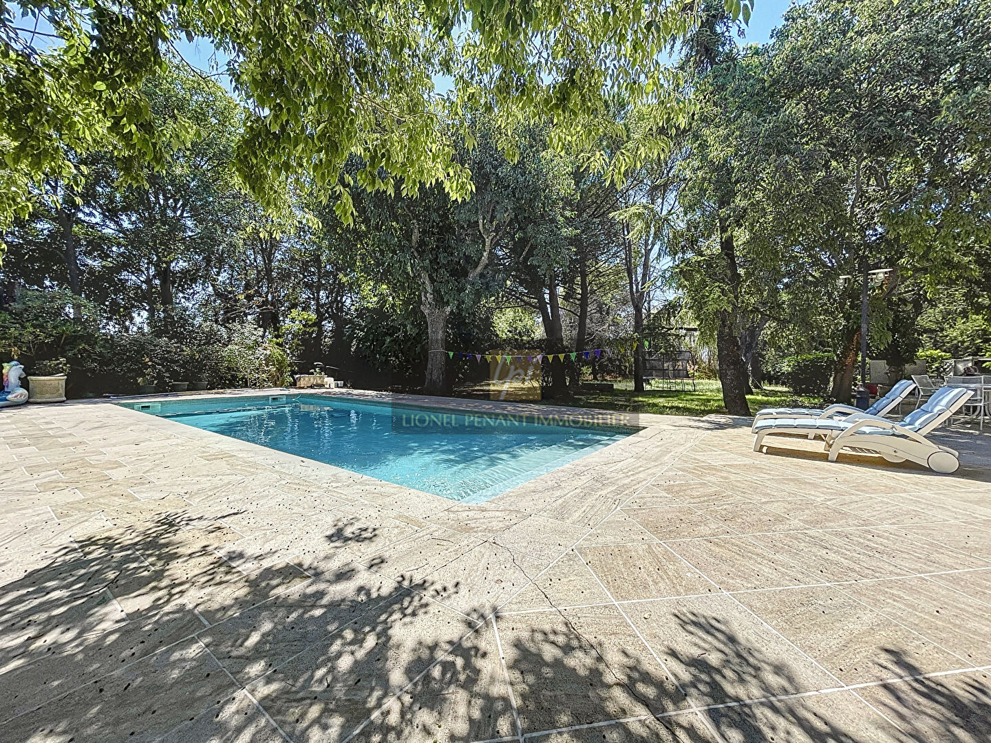 Photo MAS DE VILLE T10 300M² PISCINE GARAGE DEPENDANCES SUR 6600M² DE TERRAIN ARBORE image 5/6