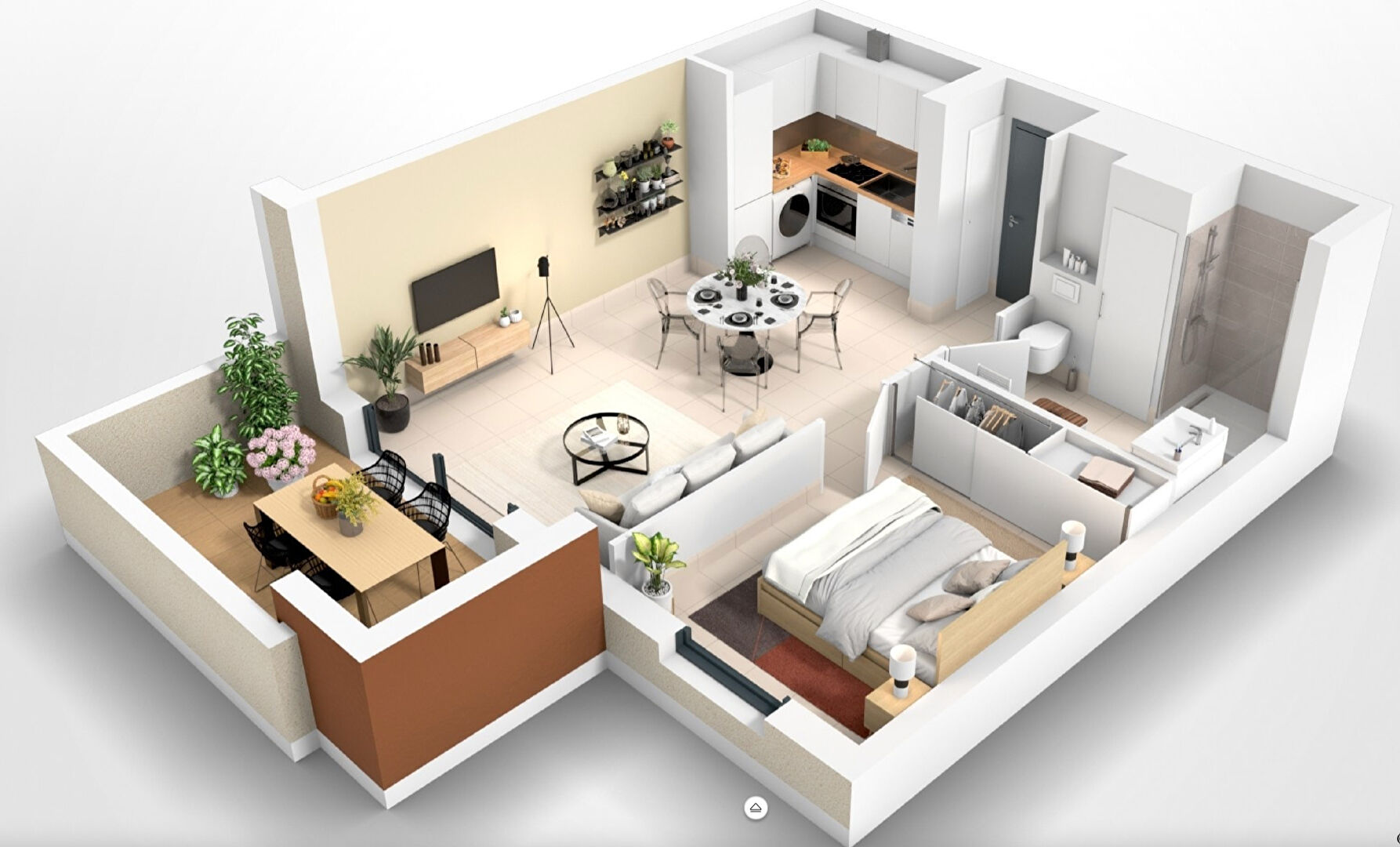 Photo Appartement 2 pièces Ajaccio Candia image 2/3