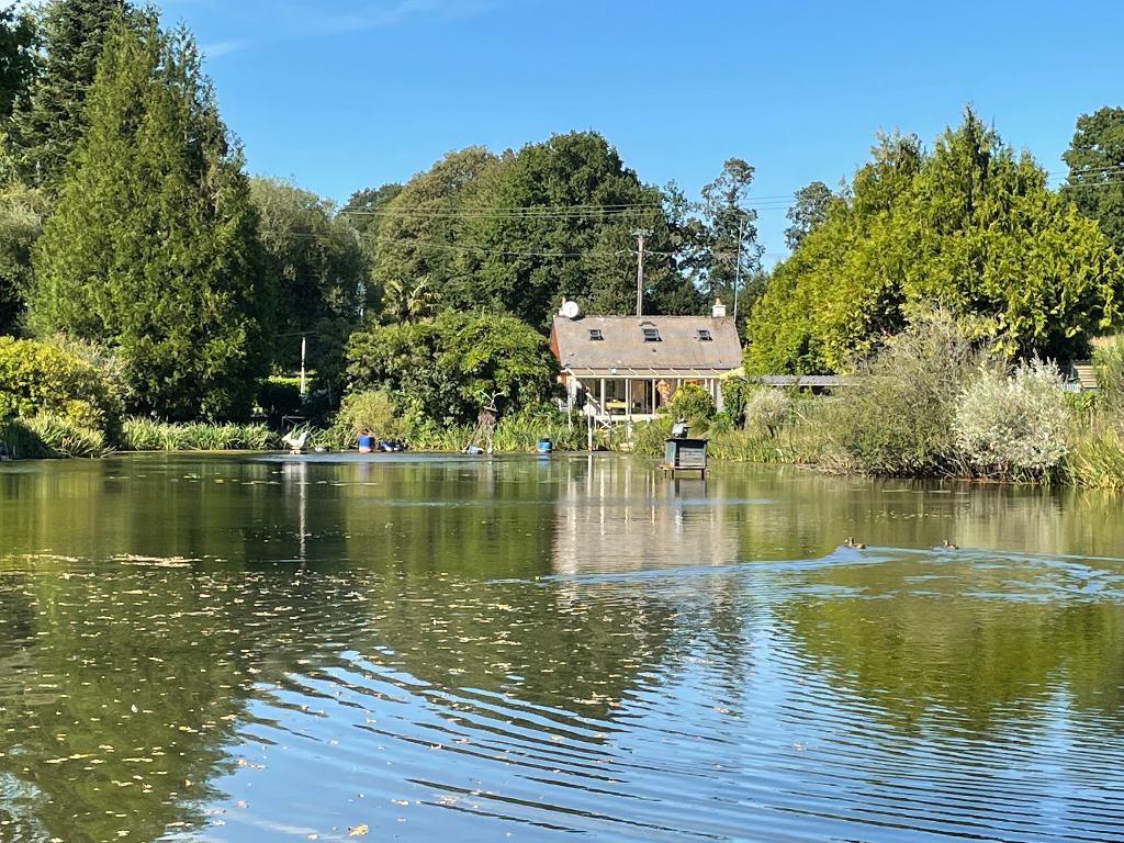 Photo Maison avec plan d'eau image 1/6