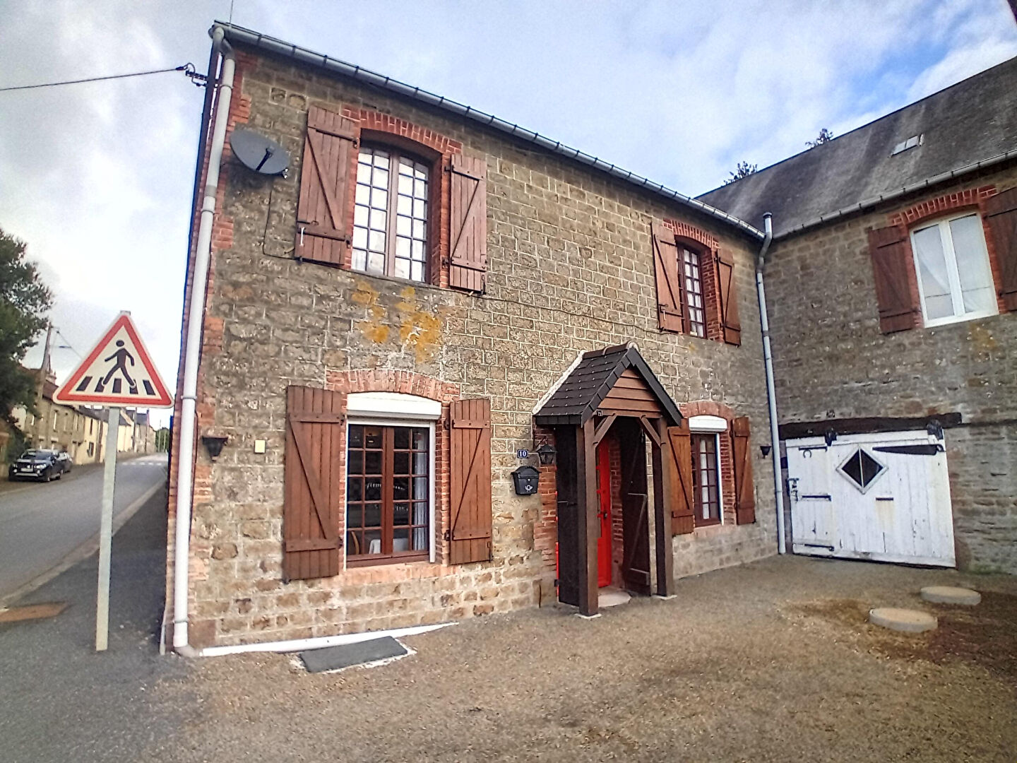 Maison de bourg avec jardin