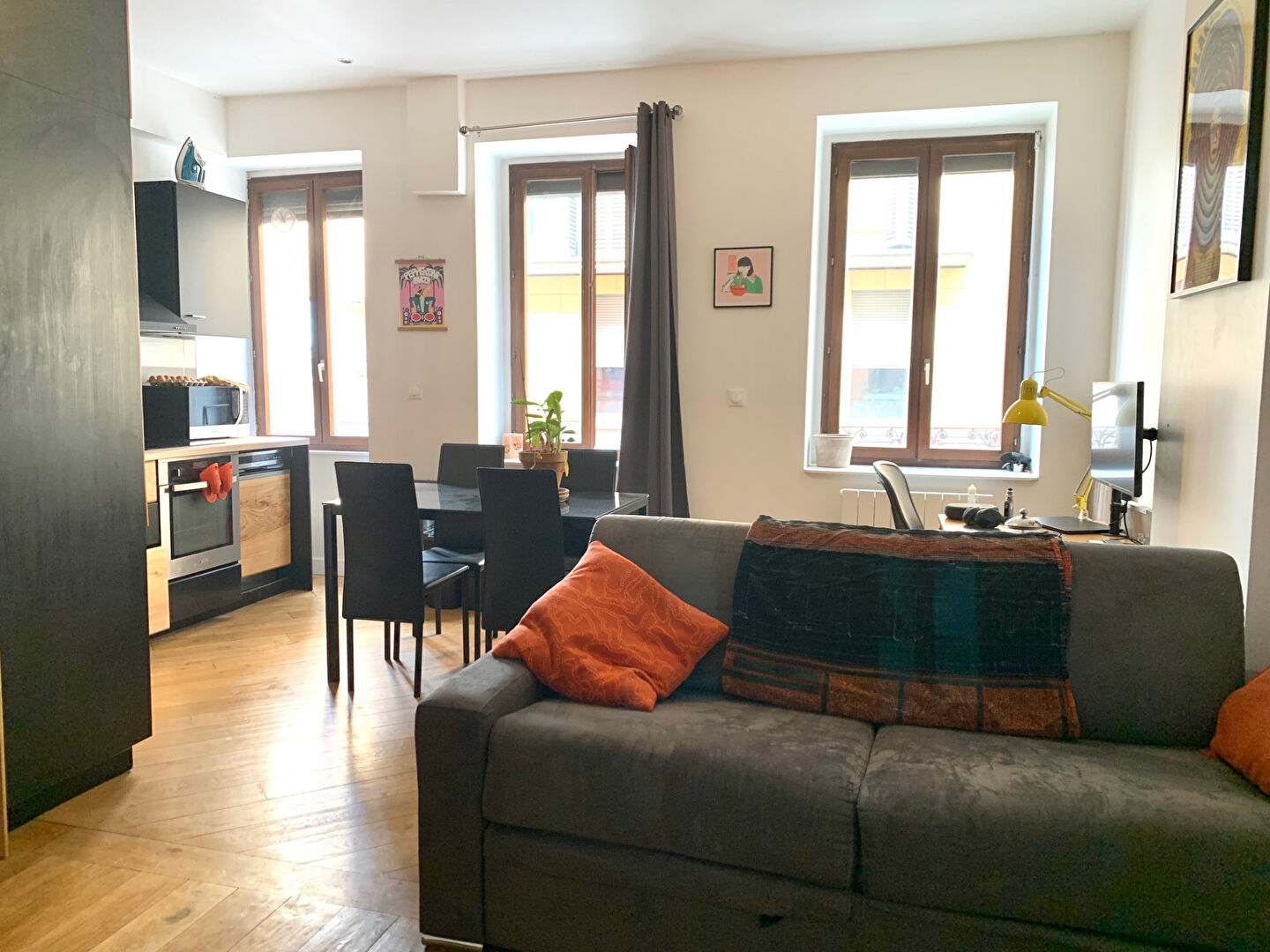 Appartement Lyon 2 pièce(s) 45,58 m2