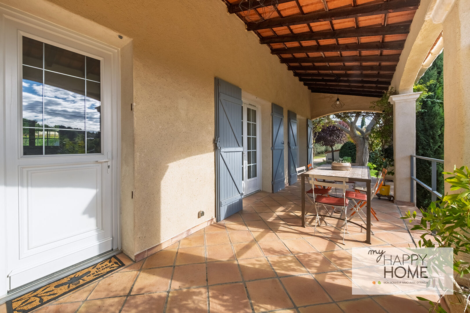 Photo Maison plain pied avec piscine et garage a Lascours image 5/6