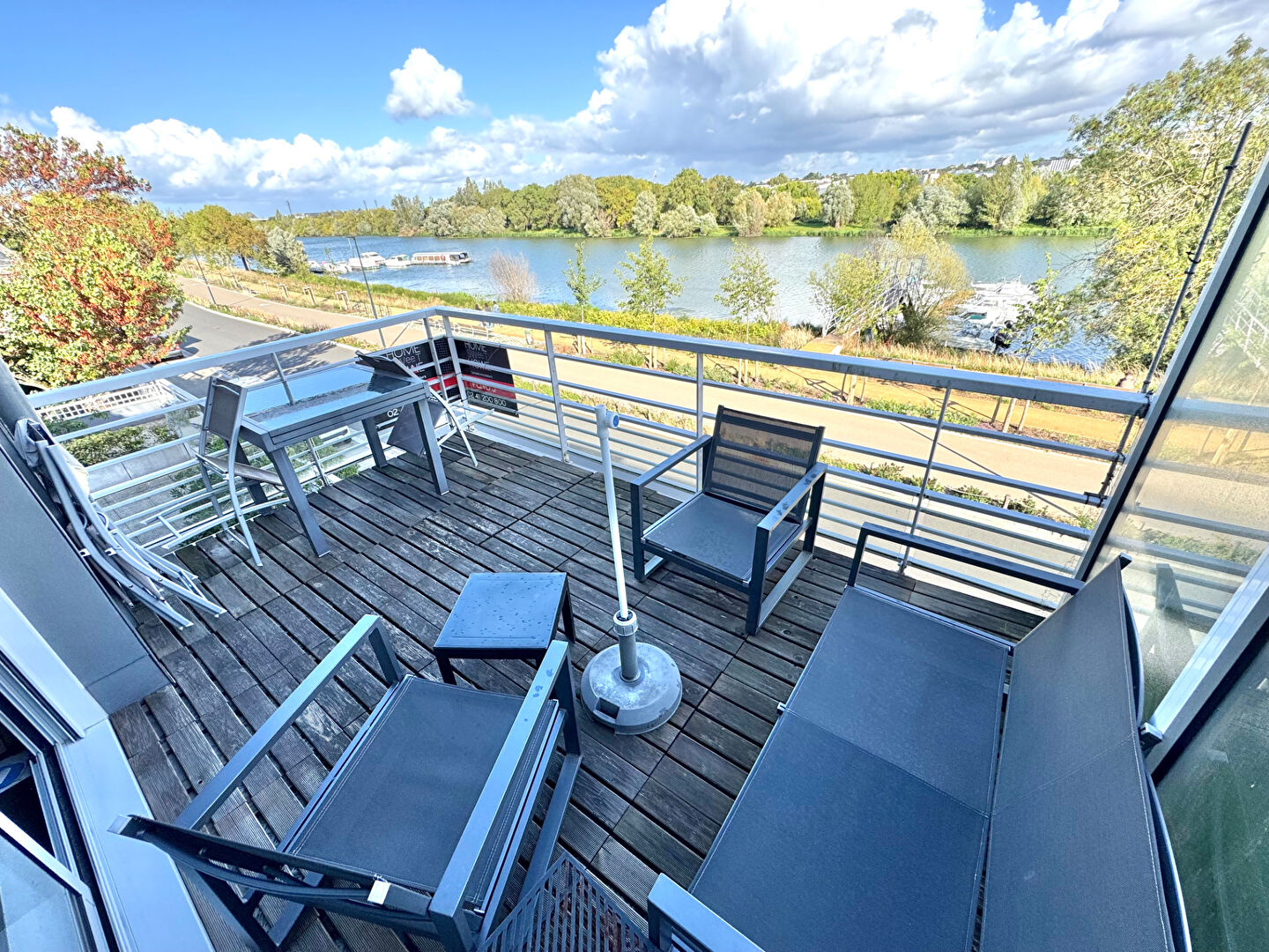 Appartement Angers vue Maine - Terrasse - Garage