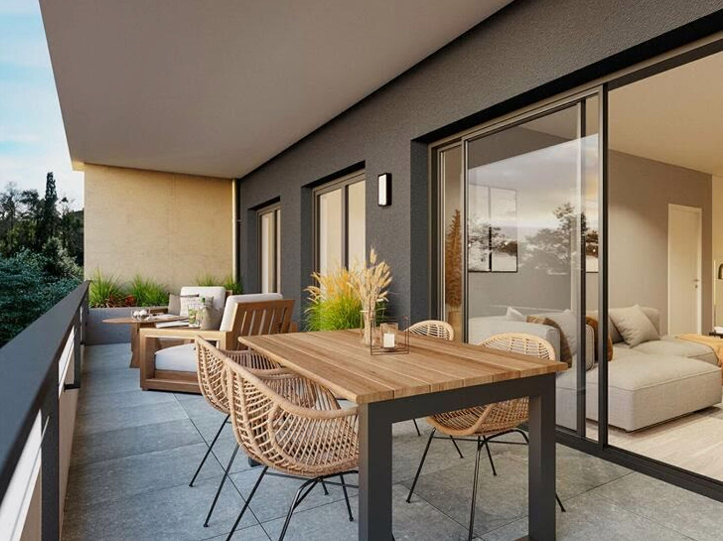 APPARTEMENT T2 40M2 AVEC TERRASSE ET PARKING