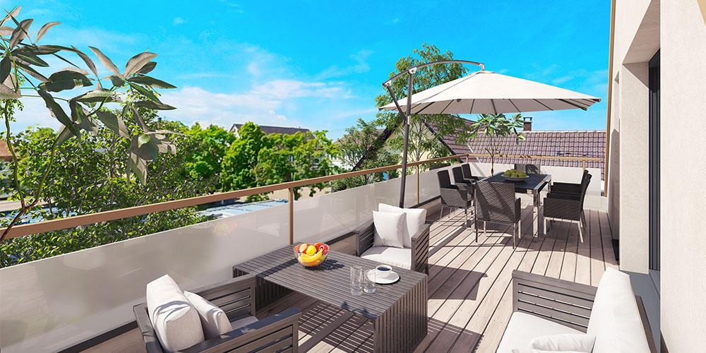 MAGNIFIQUE T3 DE 60M2 + TERRASSE