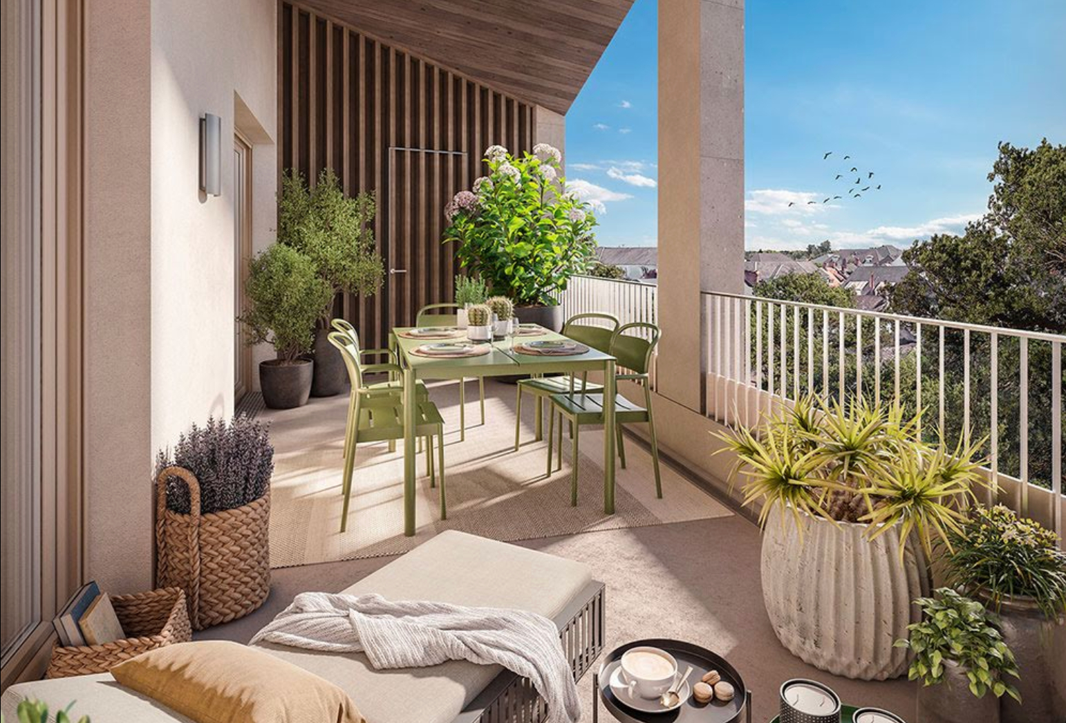 MAGNIFIQUE T3 DE 60M2 + TERRASSE DE 15M2