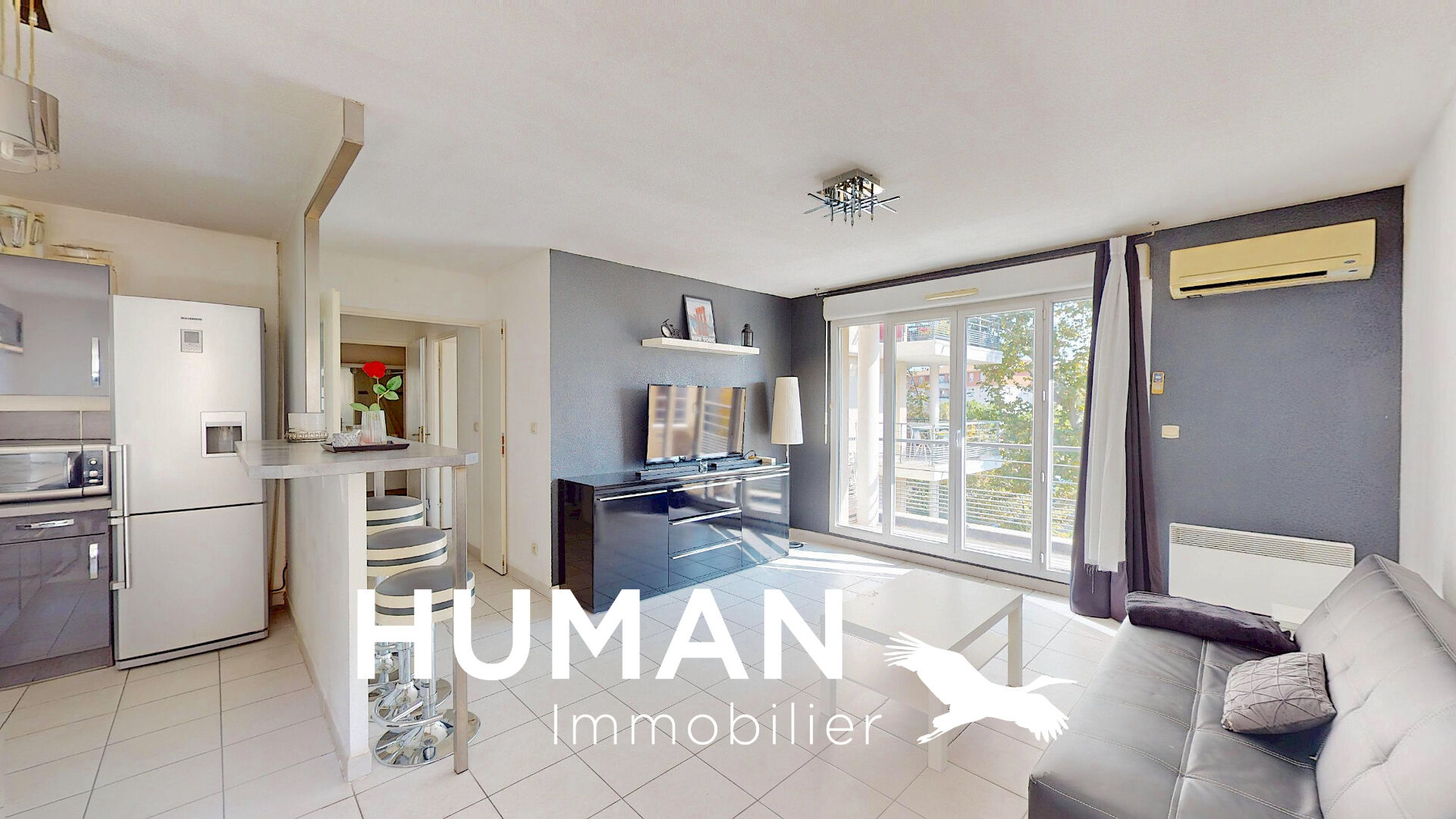 A VENDRE - Secteur Chutes-Lavie / St Just - Appartement 2 pièces 45m² avec terrasse et place de parking privatif en sous-sol