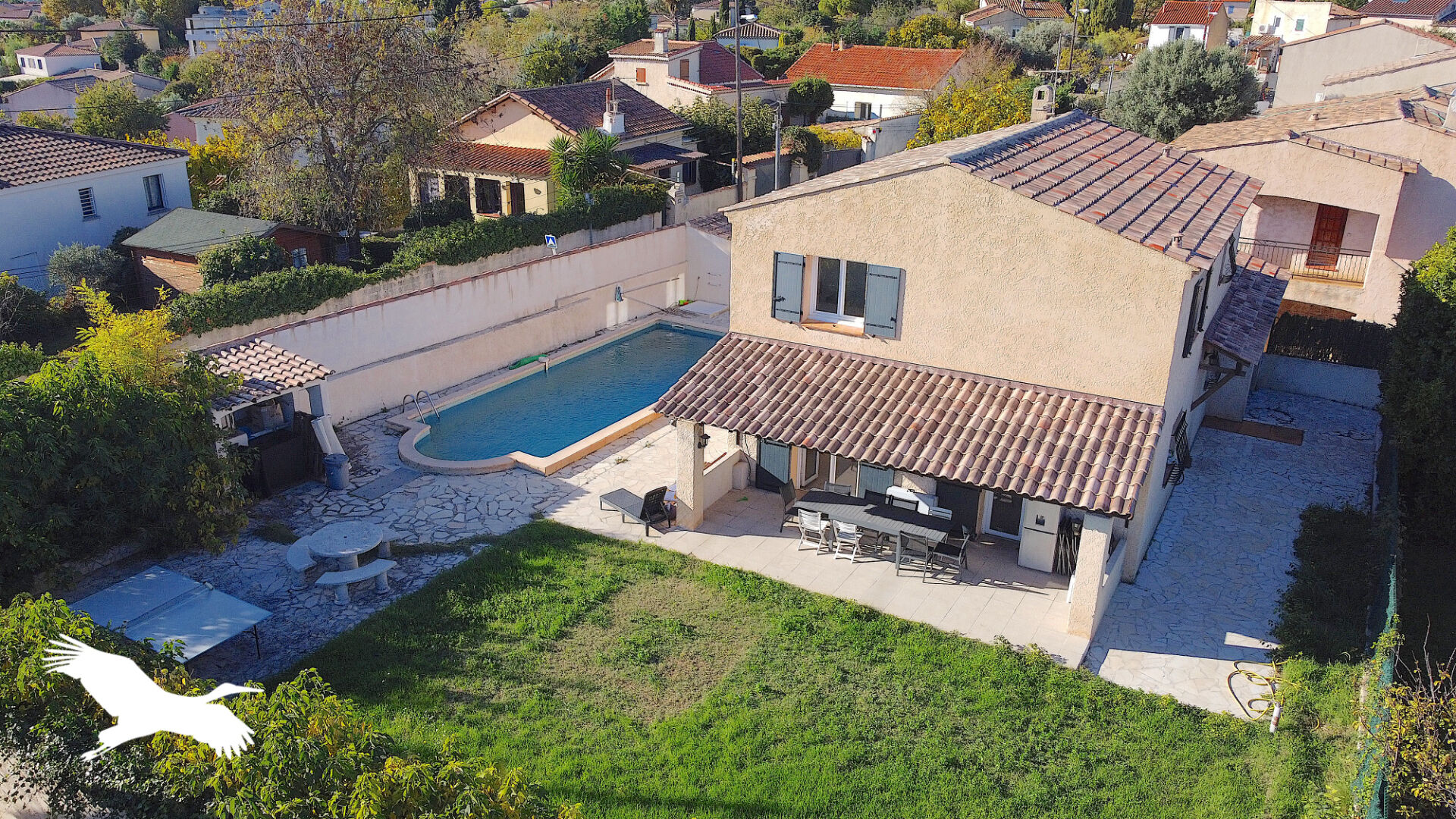 Photo À VENDRE - Marseille 13013, Secteur Les Olives - Maison 6 pièces 130m², 5 chambres - garage - piscine - parcelle de 600m² image 1/6