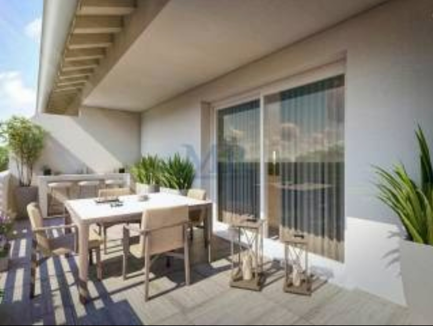 T2 DE 40M2  AU DERNIER ETAGE AVEC GRANDE TERRASSE 15M2 SUD