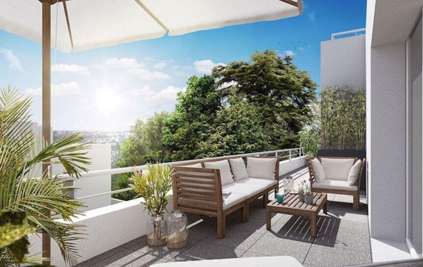 Appartement T4 de 84 m2 + extérieur de 37 m2