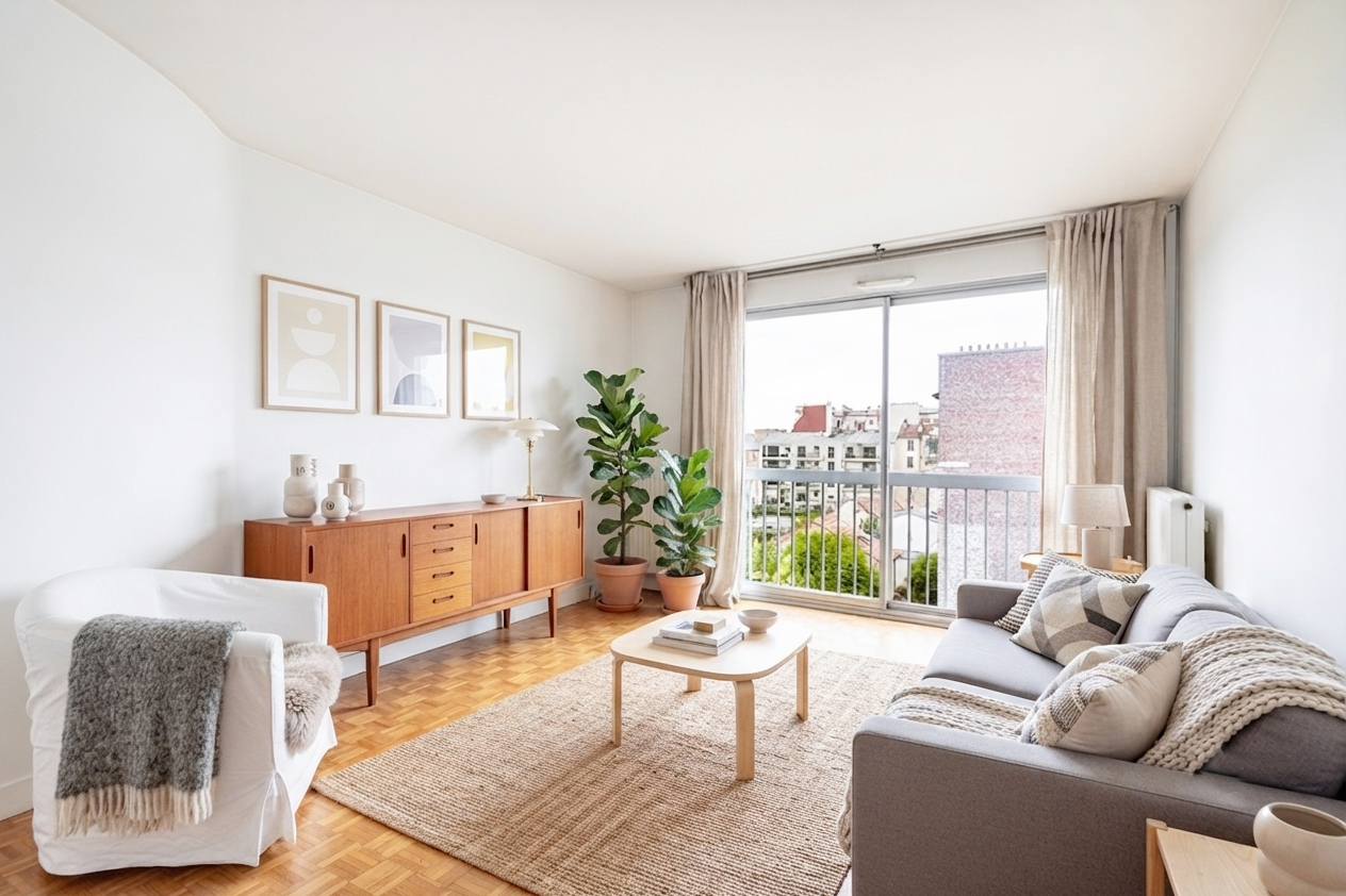 ASNIERES BAC - 2 PIECES - EXCLUSIVITÉ - 373 000 € FAI