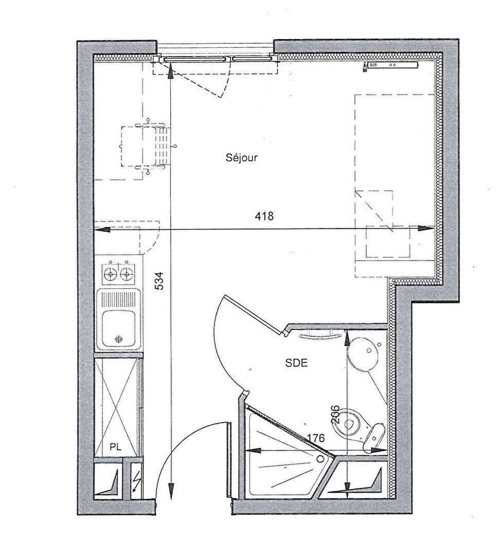 LEVALLOIS - STUDIO - 134 000 EUROS FAI